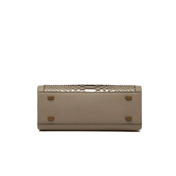 Genuine Leather Large Tote Handbag - Image 10