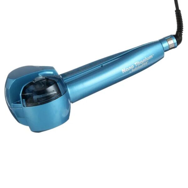 Professional Automatic Hair Curling Machine with Nano Titanium SteamTech, Blue - Image 7