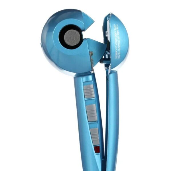 Professional Automatic Hair Curling Machine with Nano Titanium SteamTech, Blue - Image 4
