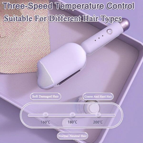 Chic 36mm Wavy Hair Curling Wand - Versatile Egg Roll Wave Styler for All Hair Types - Image 4
