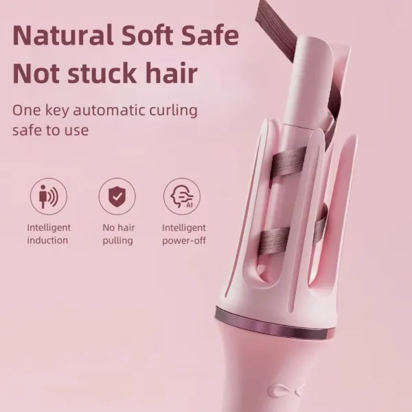 Automatic Hair Curler with 4 Temperature Modes & Safety Features - Image 3