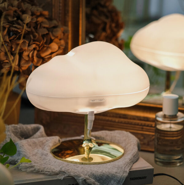 Cloud Aromatherapy Humidifier with Colorful Night Light - Image 3