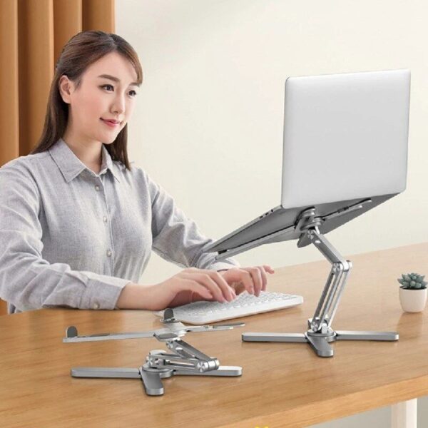 Rotatable Aluminum Laptop Stand - Image 2