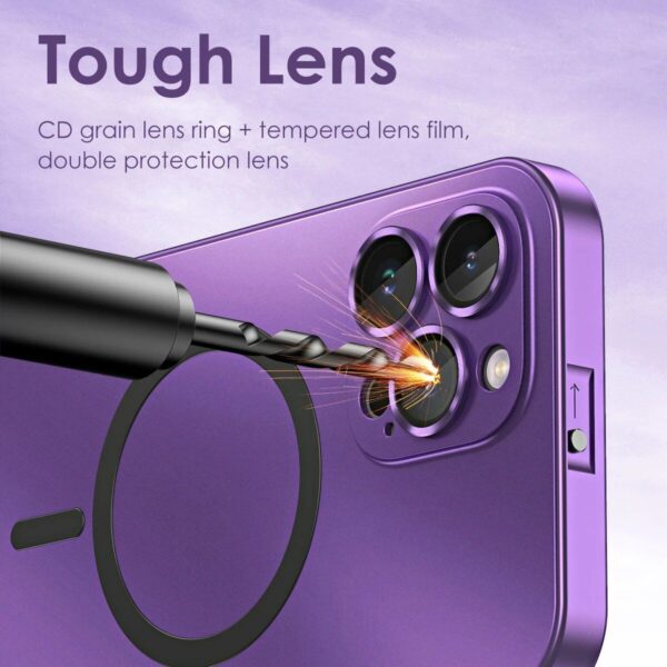 Ultra-Protective Magnetic Metal Frame Case for iPhone - Image 5