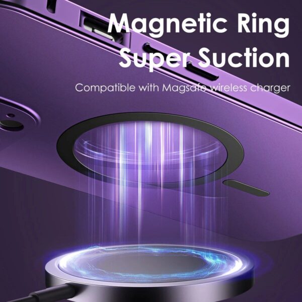 Ultra-Protective Magnetic Metal Frame Case for iPhone - Image 6