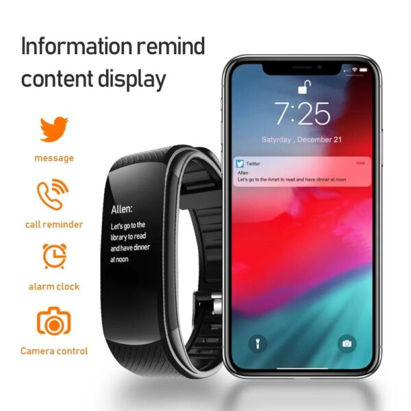 2023 Waterproof Fitness Smart Watch with Heart Rate & Weather Display - Image 5