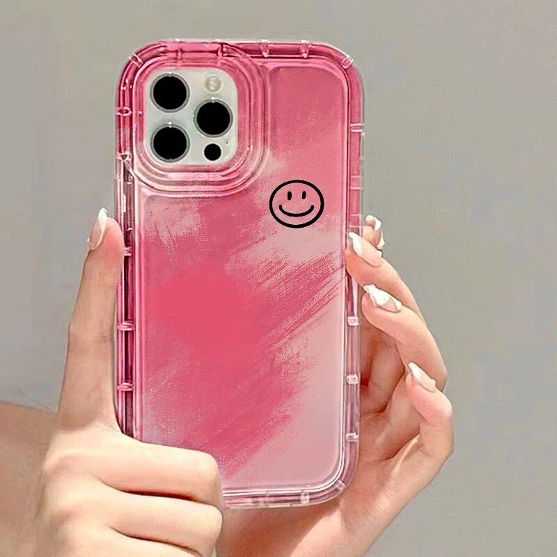 Love Heart Transparent Phone Case for Various Samsung Models - Image 4