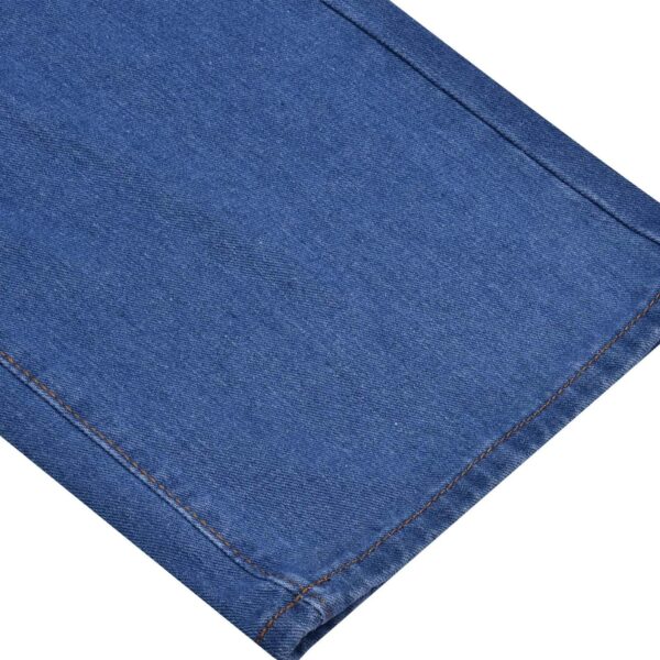 Women's Stretch Straight Leg Jeans - Fashionable Slim Fit Denim - Image 6