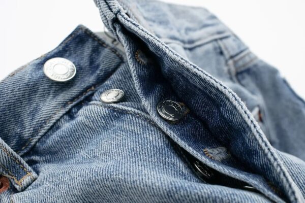 Summer Blue High-Waist Zipper Fly Denim Shorts - Casual & Chic - Image 6